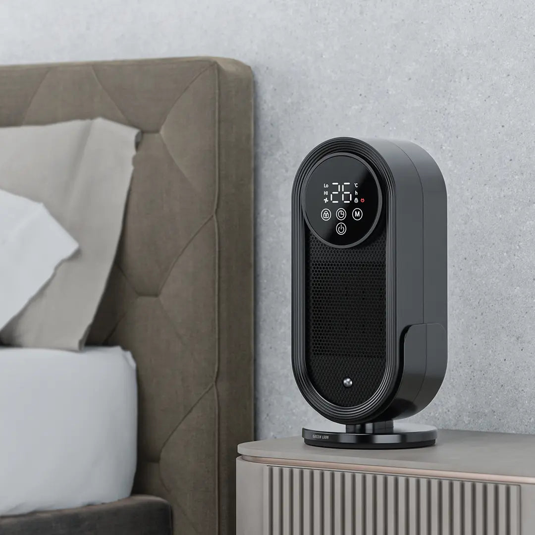 Green Lion Heater Lite  & Ceramic Fan Heater with Remote Control, 2-in-1 Heater & Fan - GHT1500